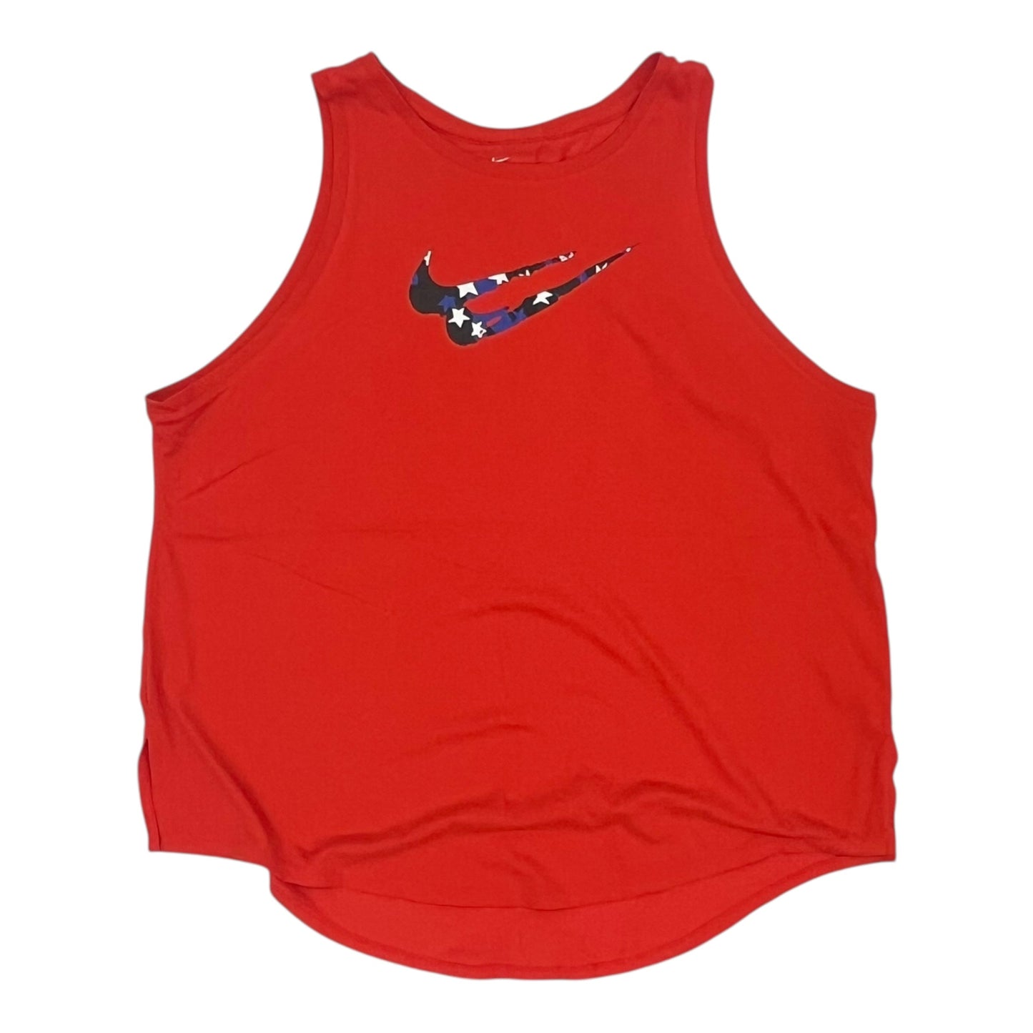 Athletic Tank Top By Nike Apparel In Orange, Size:2X