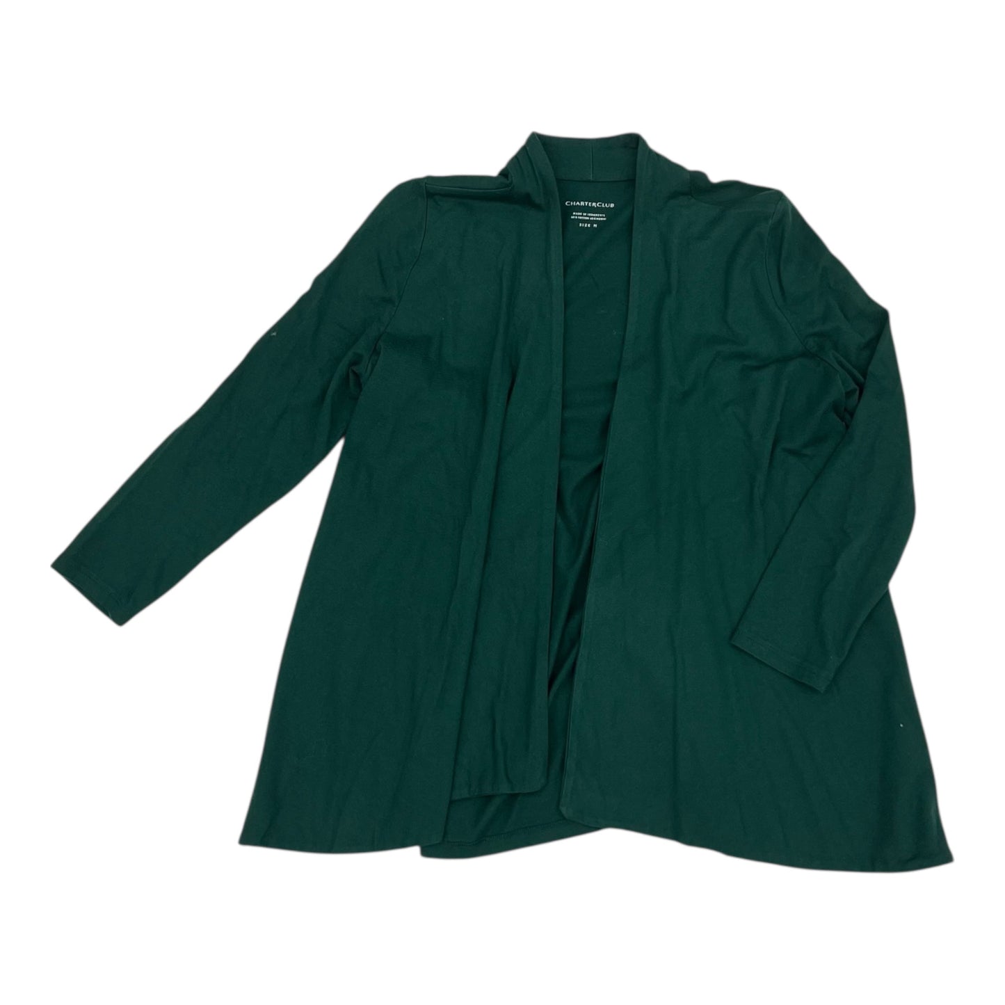 Top 2Pc Ss By Charter Club In Green, Size:M
