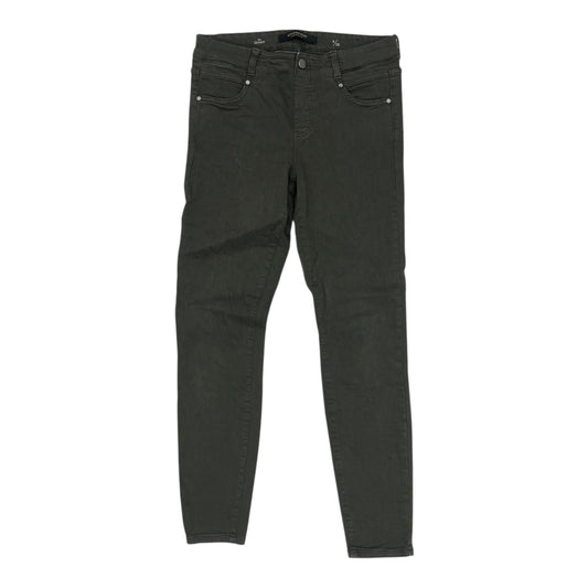 Jeans Skinny By Liverpool In Green Denim, Size:6
