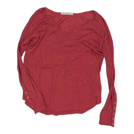 Top Ls By We The Free In Red, Size:Xs
