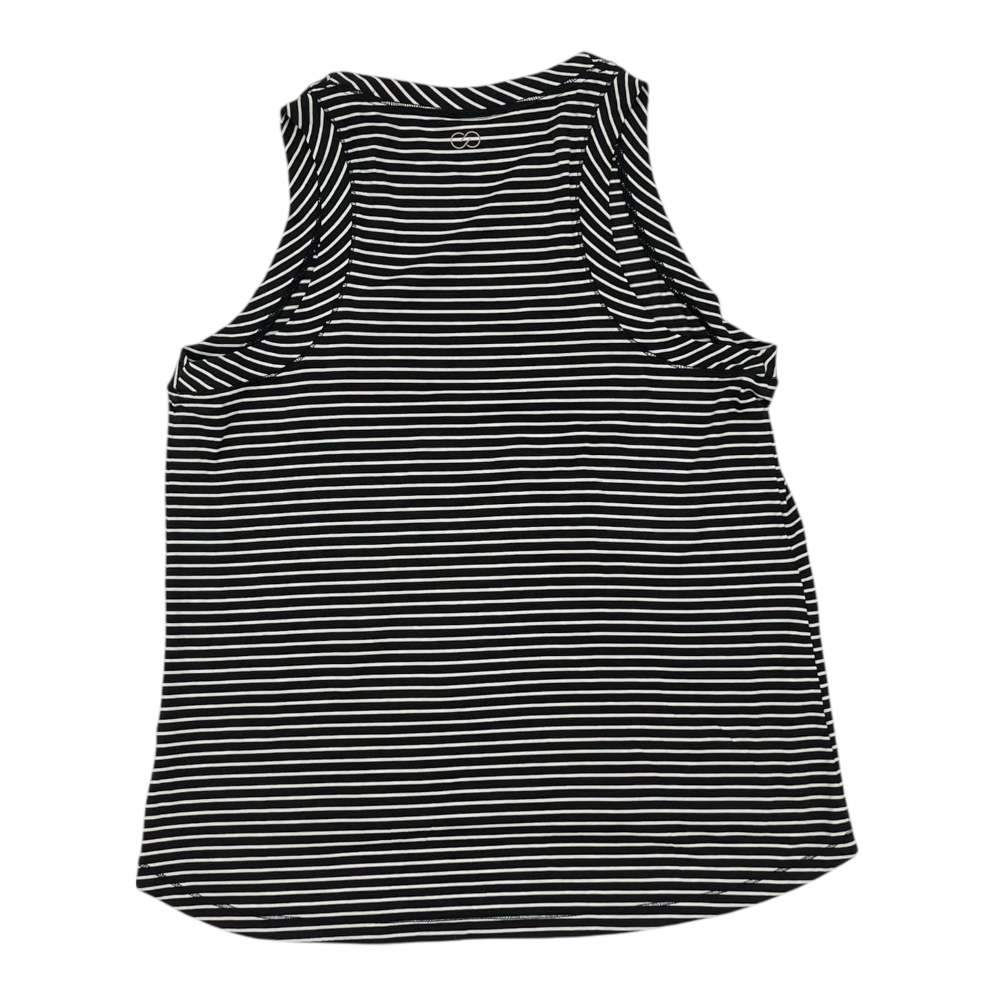 Athletic Tank Top By Calia In Black & White, Size:L