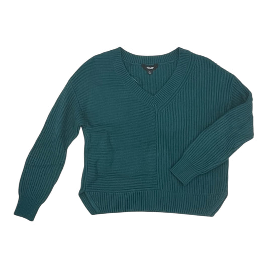 Sweater By Simply Vera In Teal, Size:L