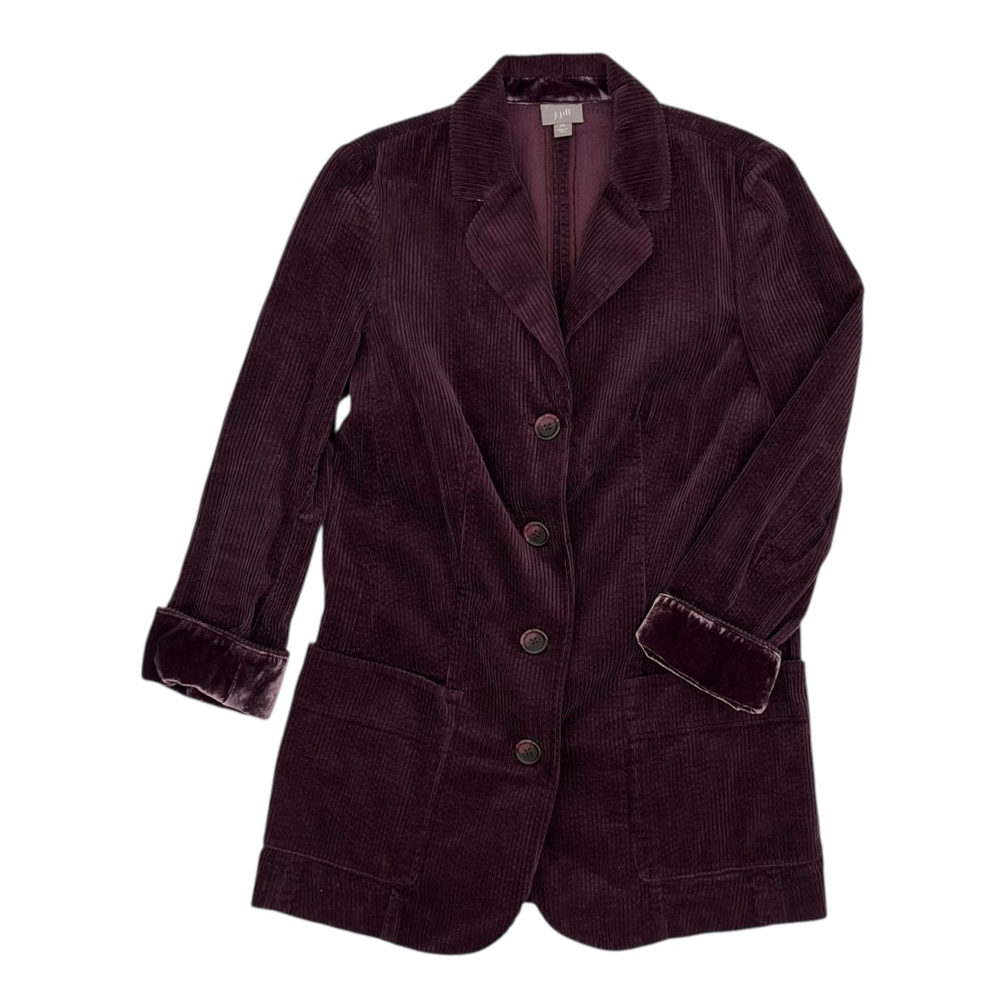 Jacket Other By J. Jill In Purple, Size:Xs