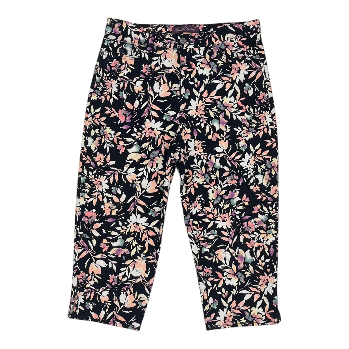 Pants Cropped By Gloria Vanderbilt In Navy, Size:12