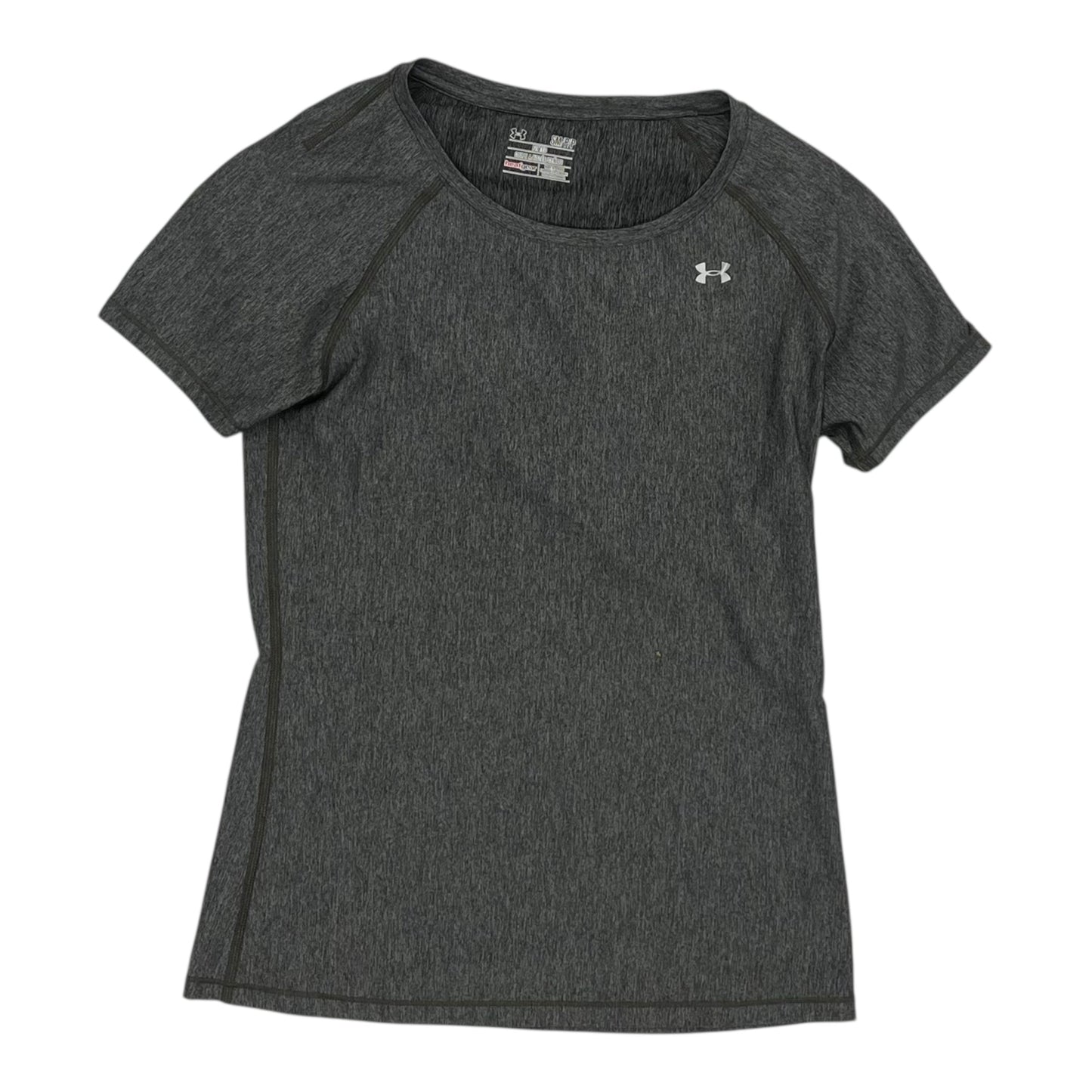 Athletic Top Ss By Under Armour In Grey, Size:S
