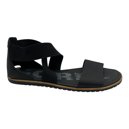 Sandals Flats By Sorel In Black, Size:11