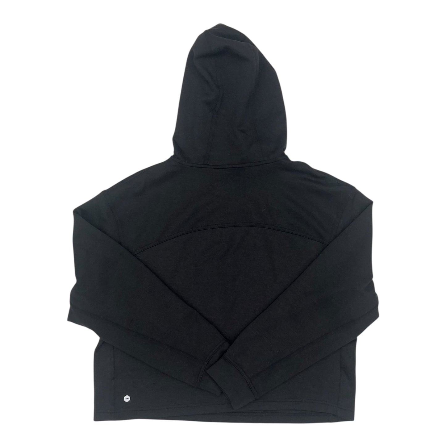 Athletic Sweatshirt Hoodie By Avia In Black, Size:L