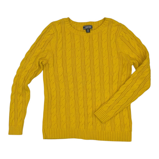 Sweater By Lands End In Yellow, Size:M