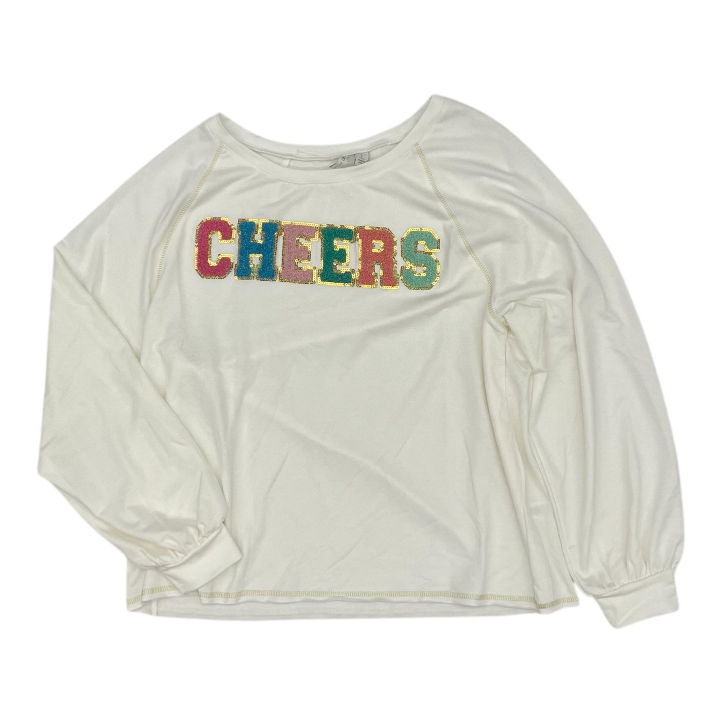 Top Ls By Cato In White, Size:L