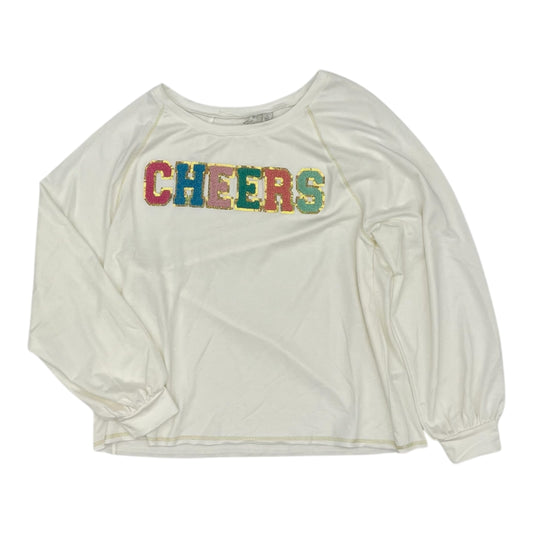 Top Ls By Cato In White, Size:L