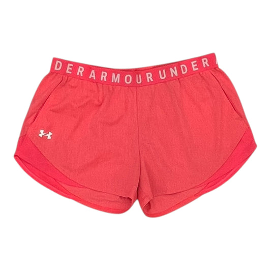 Athletic Shorts By Under Armour In Pink, Size:Xl