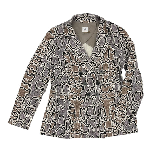 Blazer By Cabi In Animal Print, Size:L