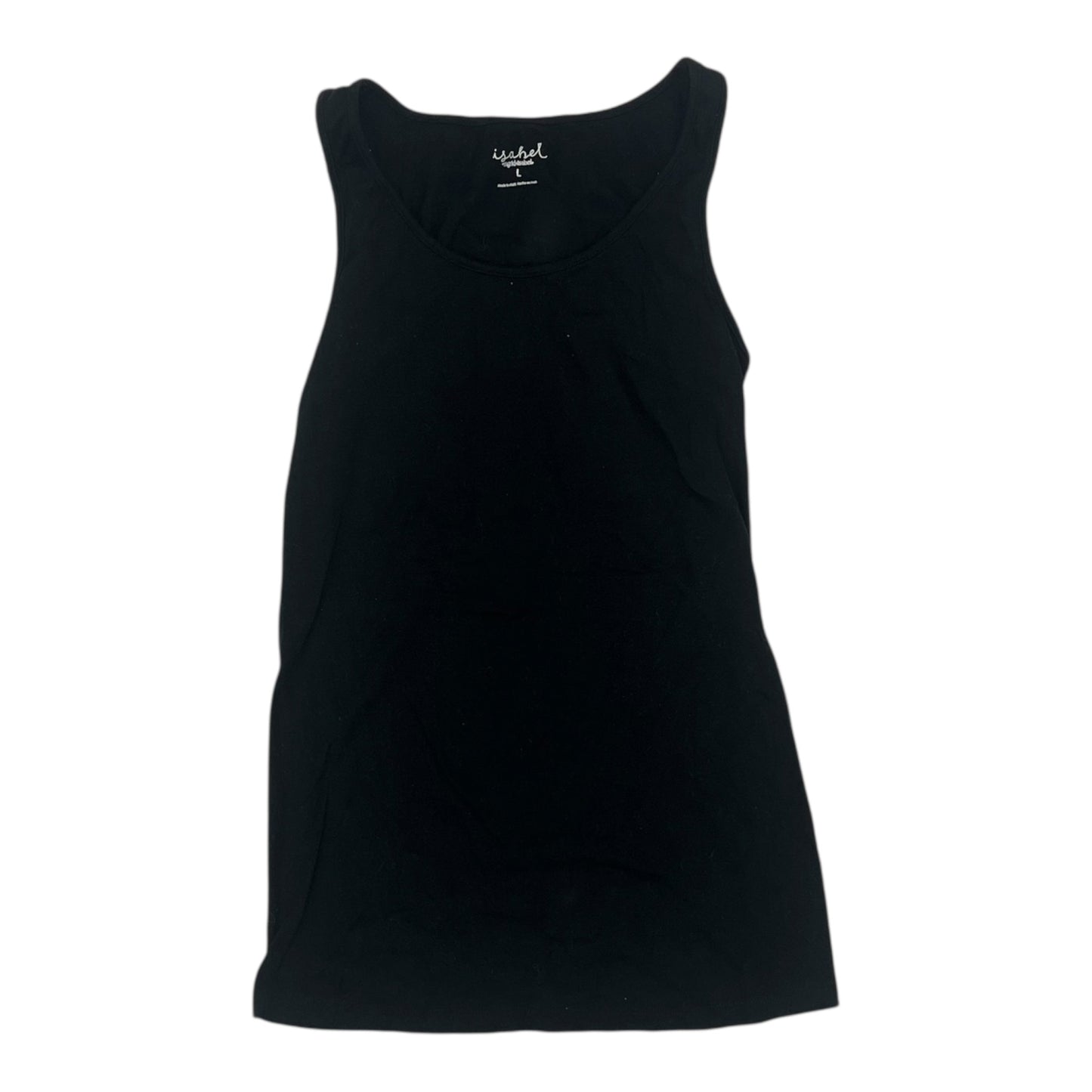 Mat Tank Top By Isabel Maternity In Black, Size:L