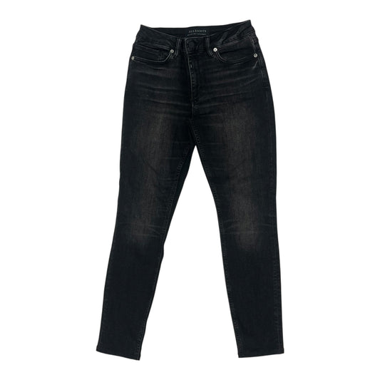 Jeans Designer By All Saints In Black, Size:4