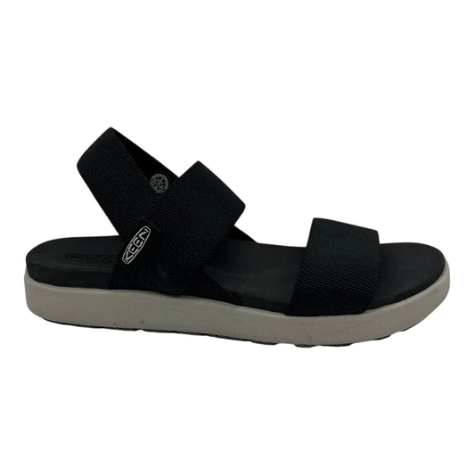 SANDALS FLATS by KEEN in BLACK, Size:8