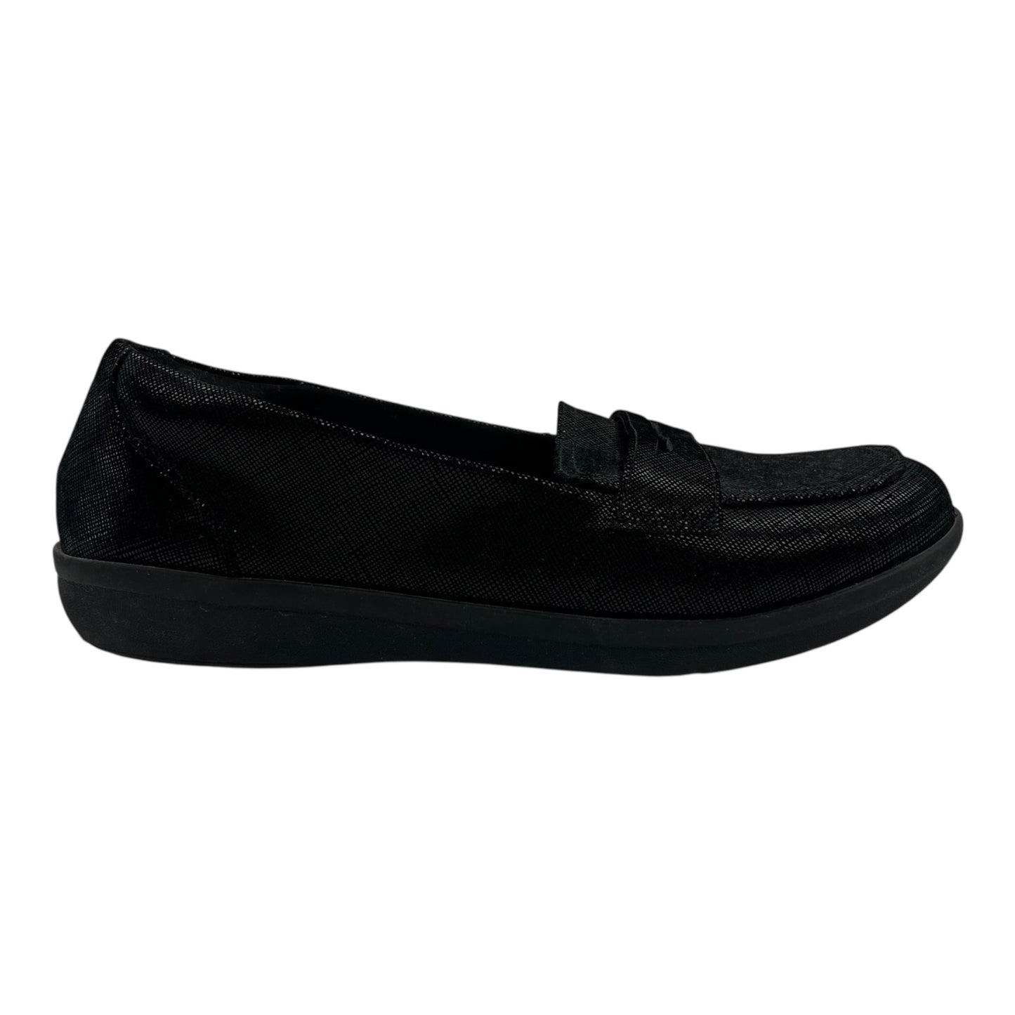Shoes Flats By Clarks In Black, Size:9