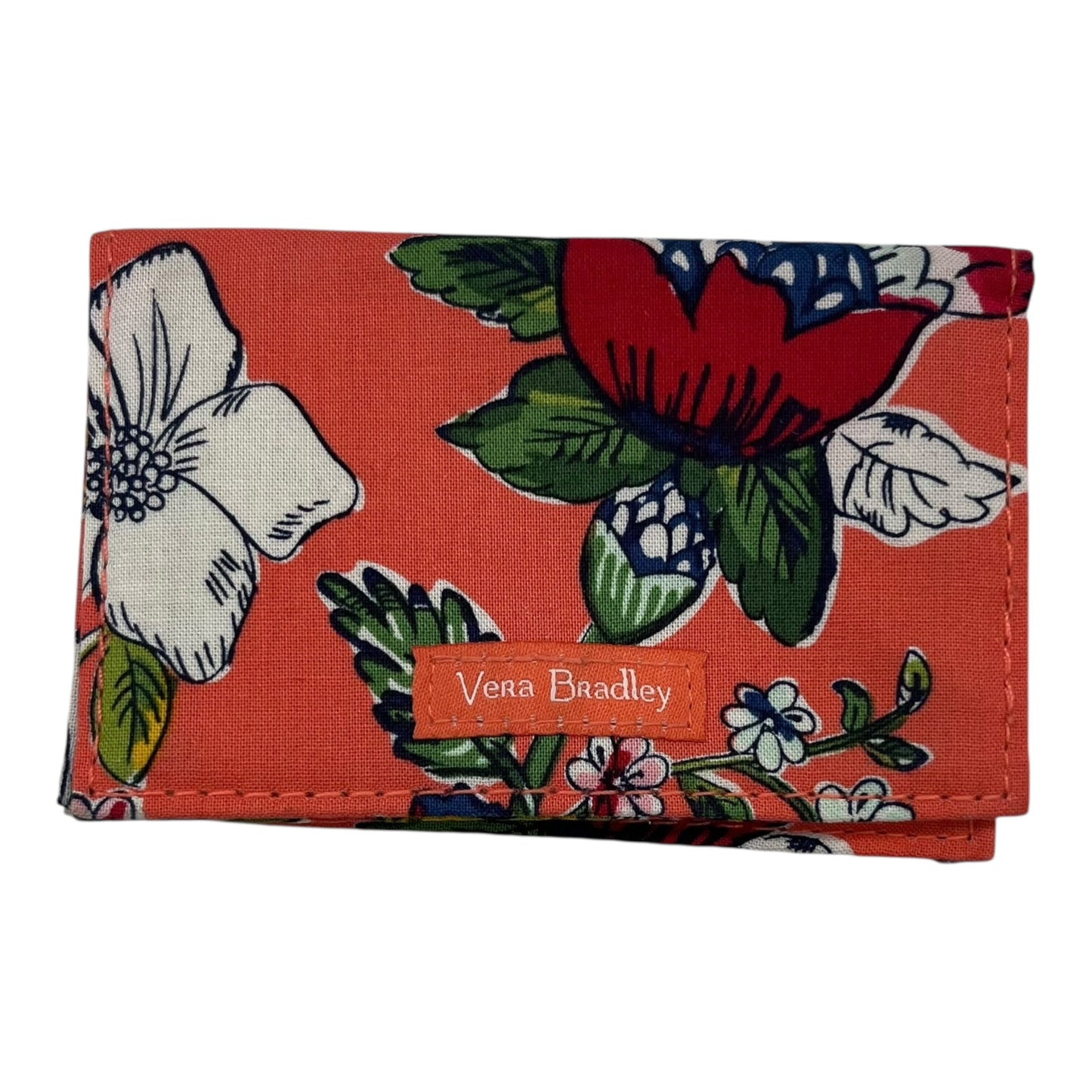 Wallet By Vera Bradley In Orange, Size:Small
