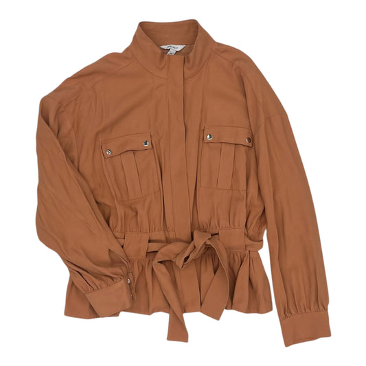 Jacket Other By Nine West In Brown, Size:Xl