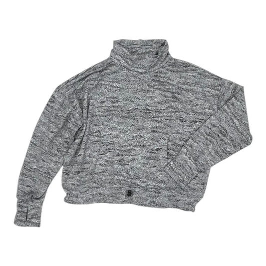 Athletic Top Ls Collar By Kyodan In Grey, Size:M