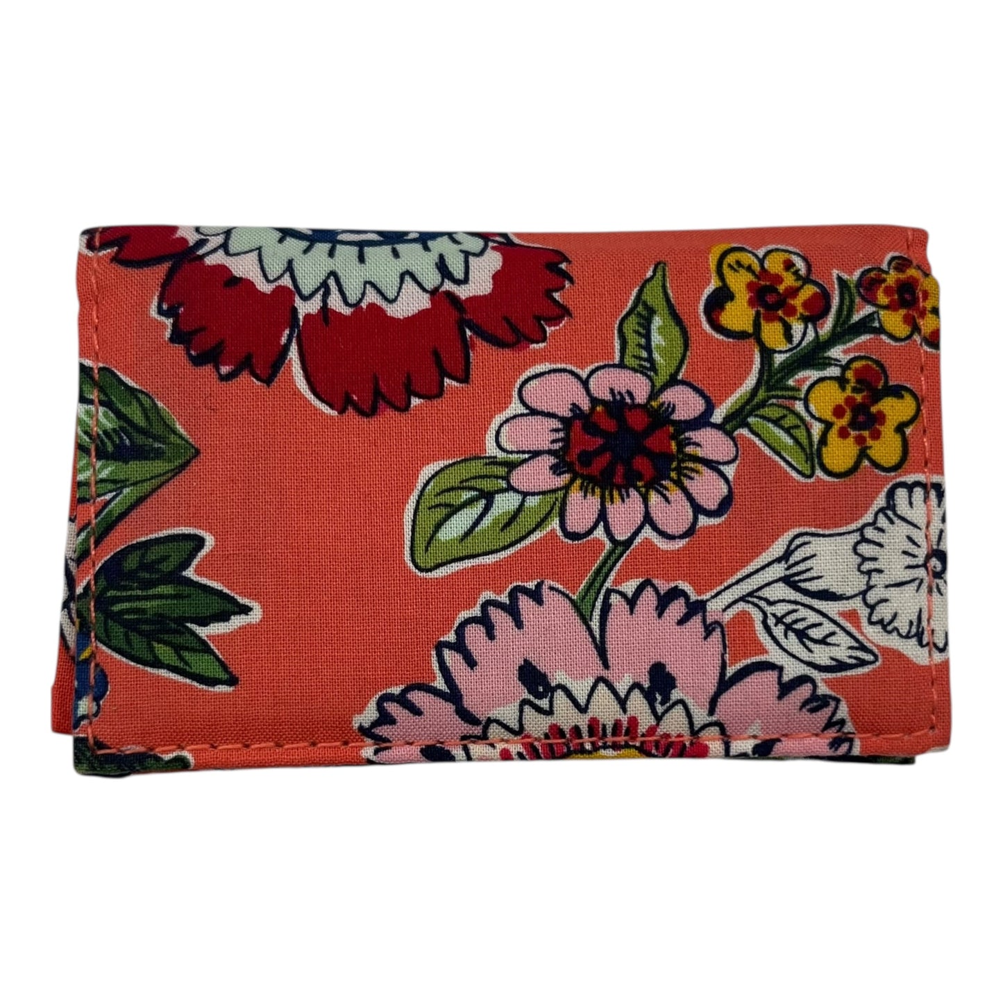 Wallet By Vera Bradley In Orange, Size:Small