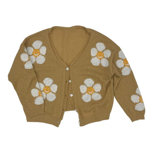 Sweater Cardigan By Shein In Floral Print, Size:Xl