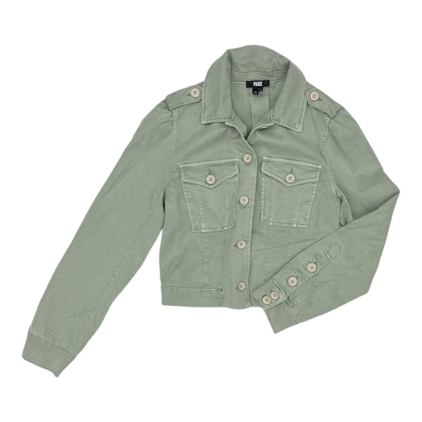 Jacket Utility By Paige In Green, Size:Xs