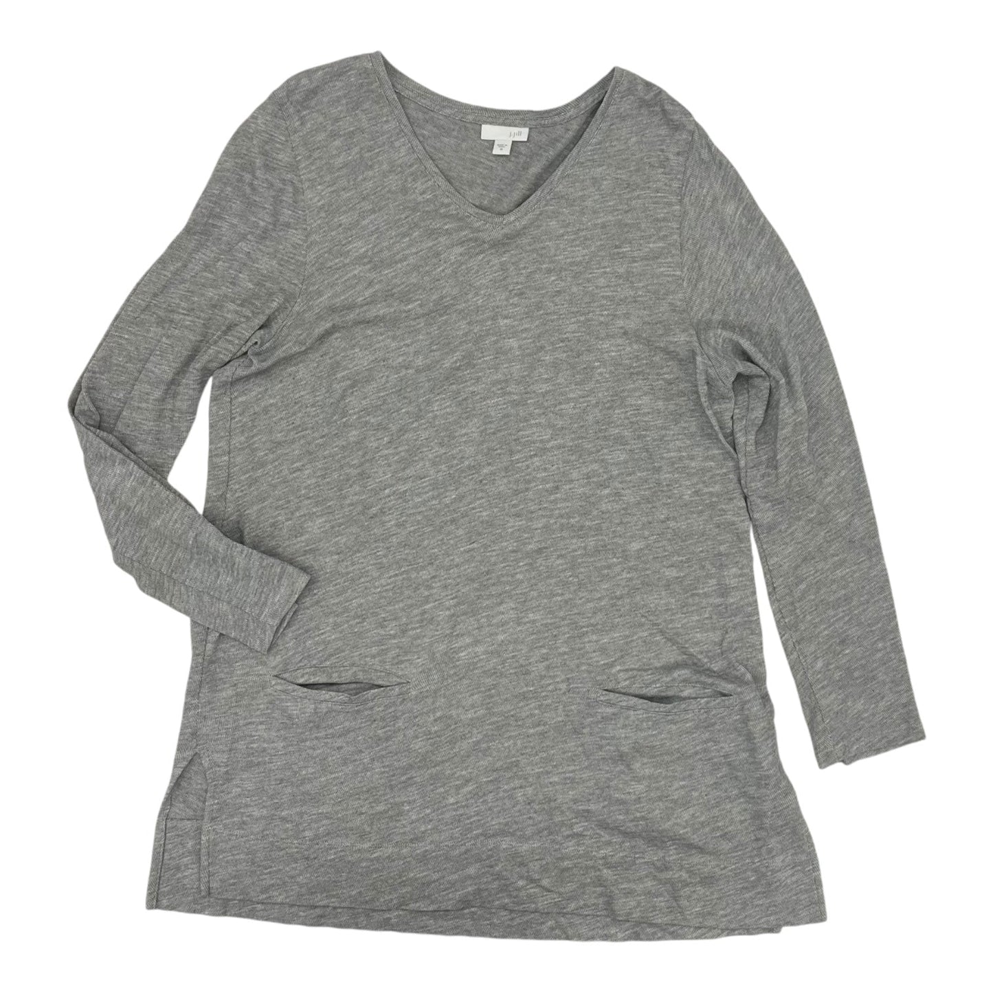 Tunic Ls By J. Jill In Grey, Size:M