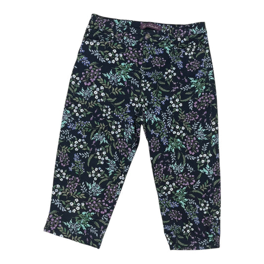 Pants Cropped By Gloria Vanderbilt In Navy, Size:12