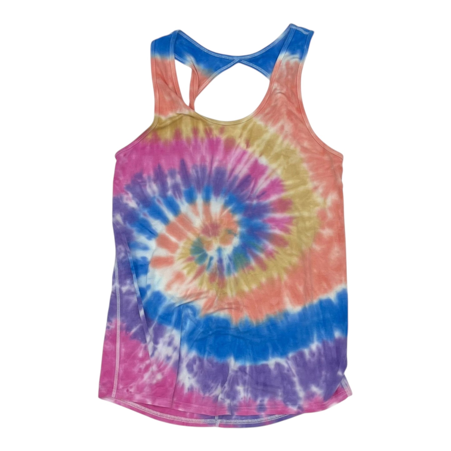 Athletic Tank Top By Zyia In Tie Dye Print, Size:M