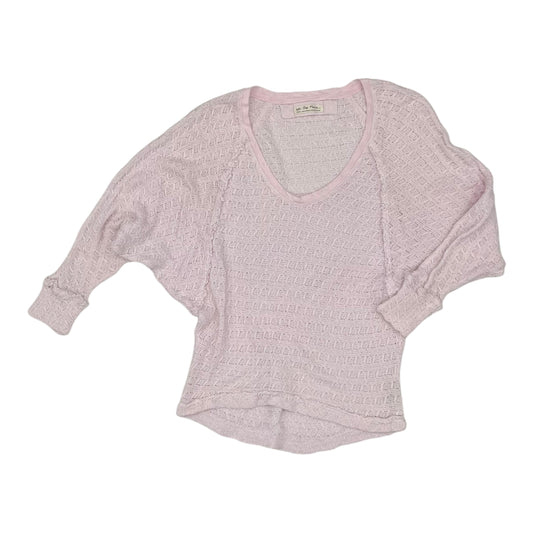 Sweater By We The Free In Pink, Size:S