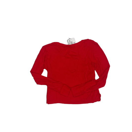 Top Ls By Zyia In Red, Size:L