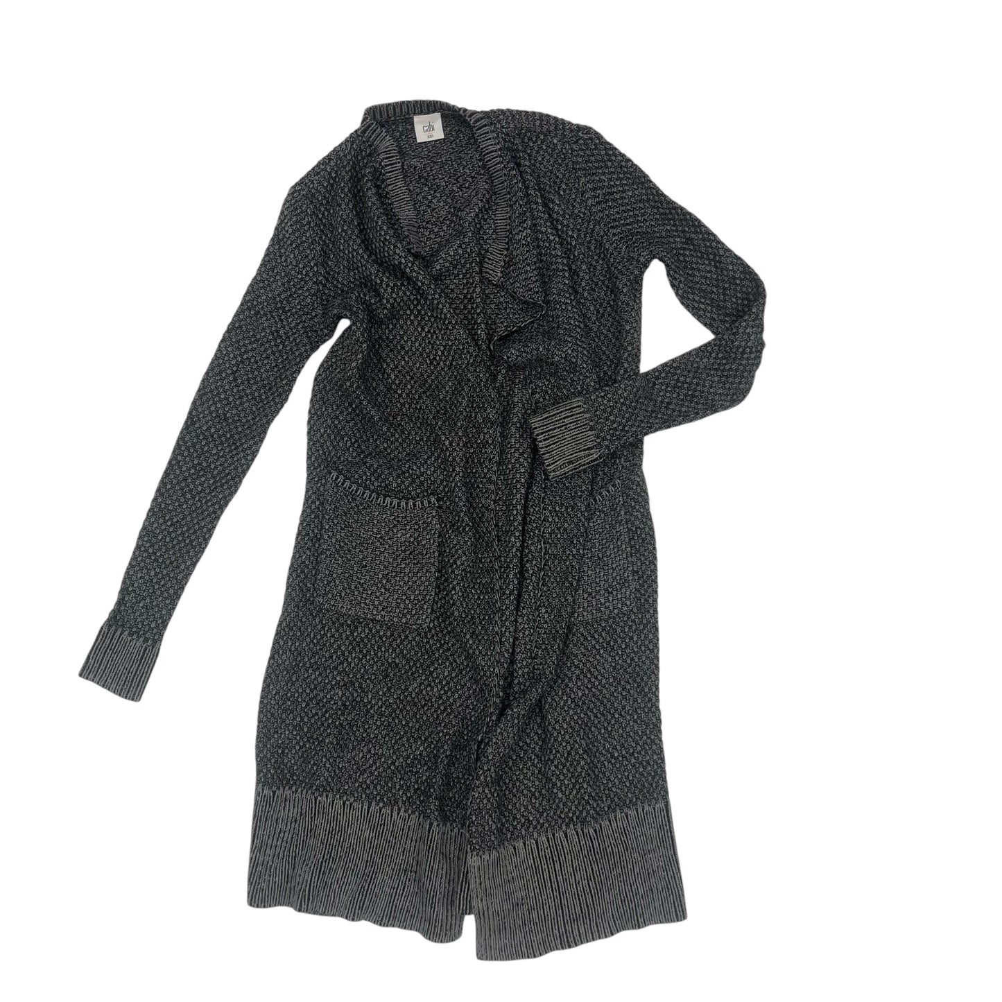 Sweater Cardigan By Cabi In Grey, Size:Xxs