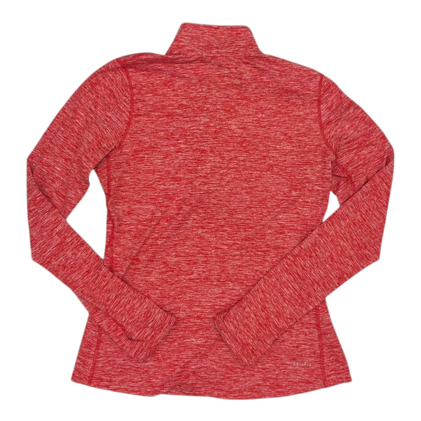 Athletic Top Ls Collar By Nike Apparel In Red, Size:M