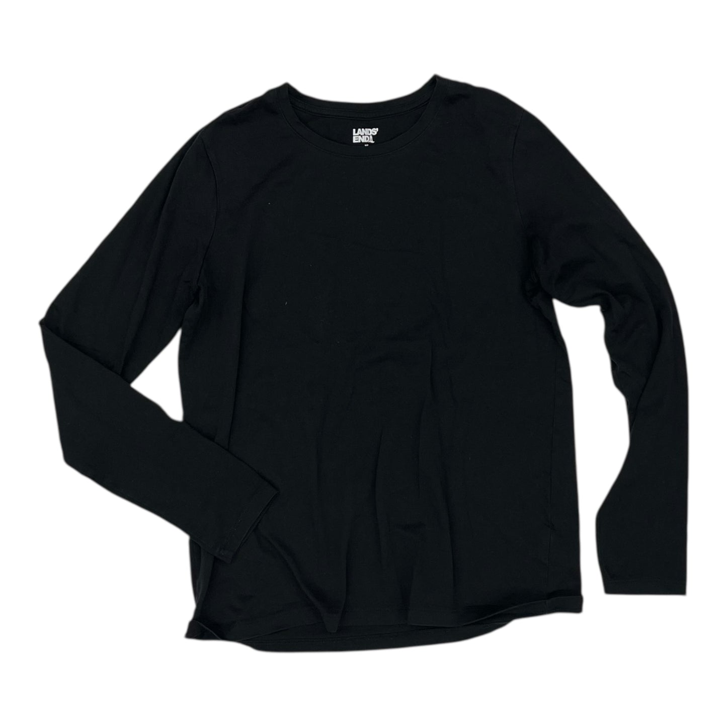 Top Ls By Lands End In Black, Size:Xs