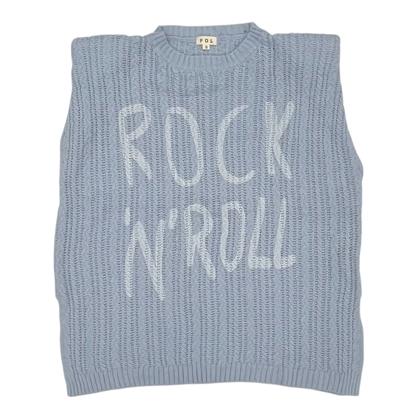 Vest Sweater By Pol In Blue, Size:S