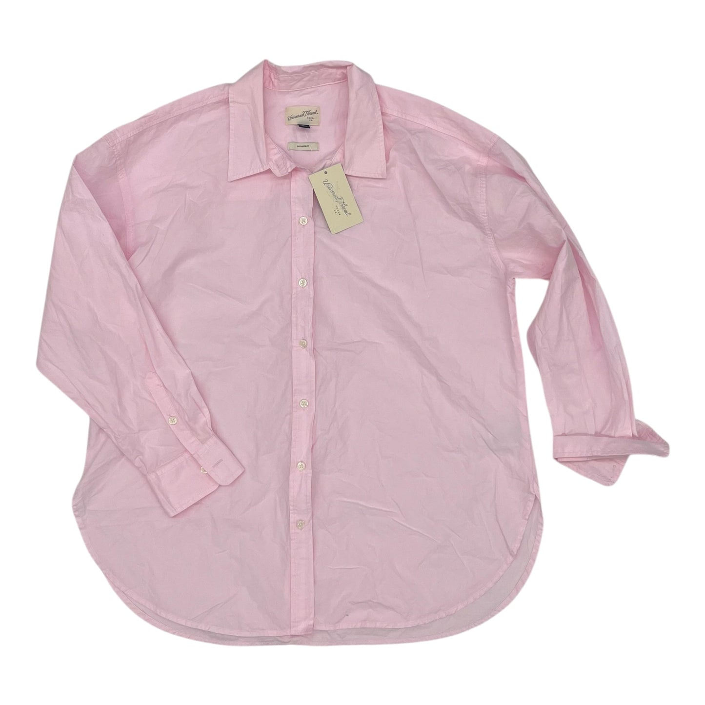 Blouse Ls By Universal Thread In Pink, Size:L
