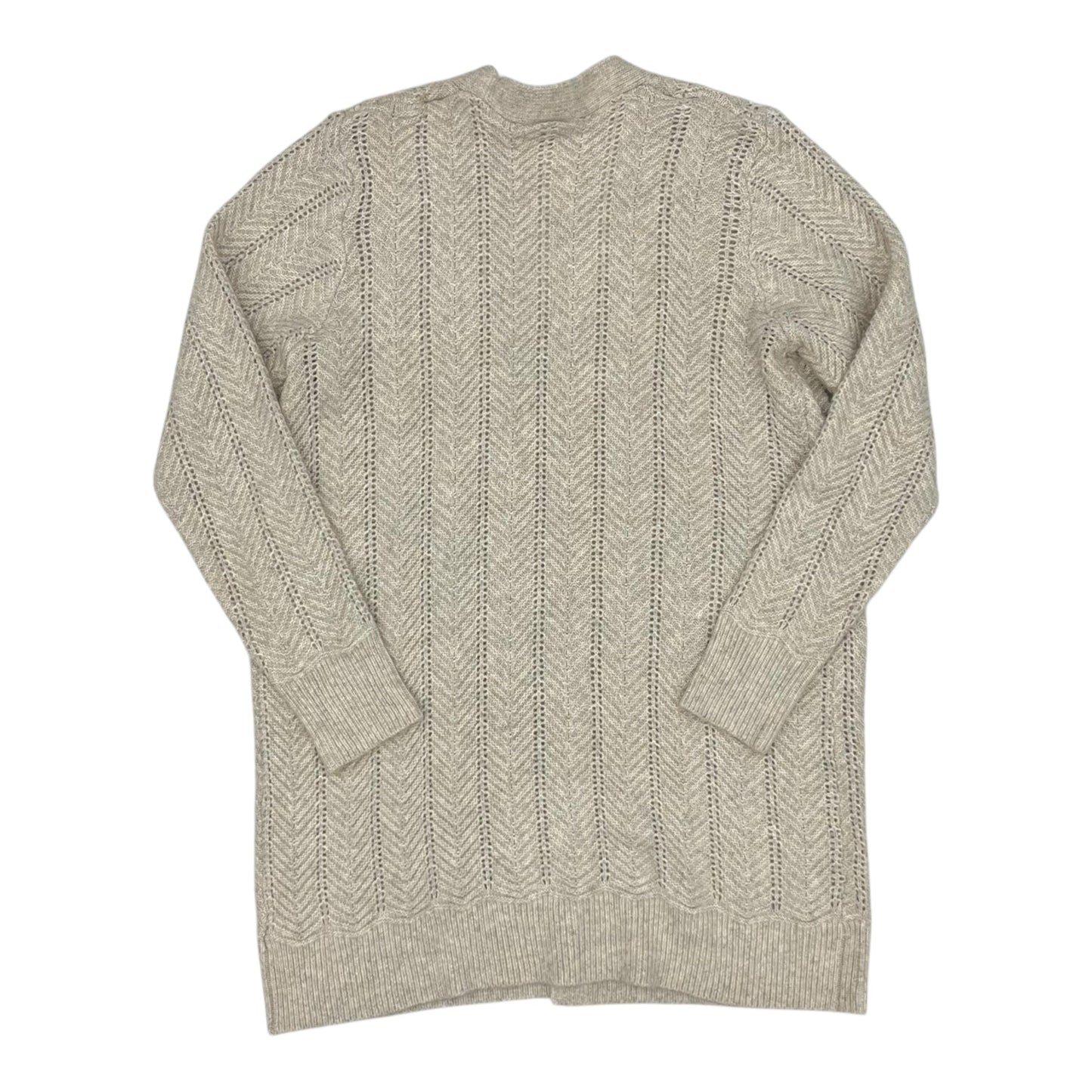 Sweater Cardigan By Sincerely Jules In Tan, Size:Xl