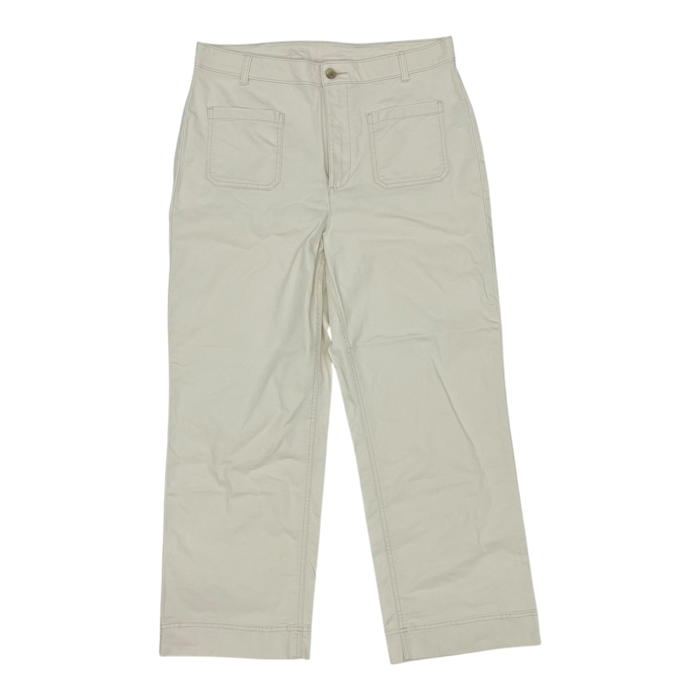 Pants Wide Leg By Old Navy In Cream, Size:14L