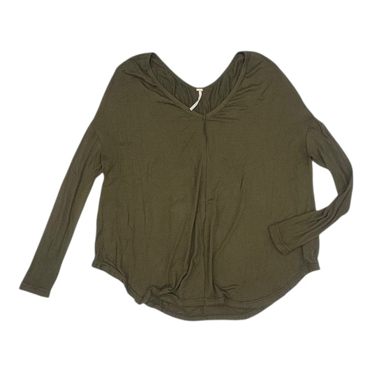 Top Ls By Free People In Green, Size:S
