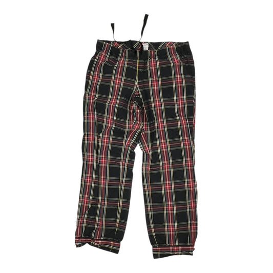 Pajama Pants By J. Crew In Plaid Pattern, Size:M