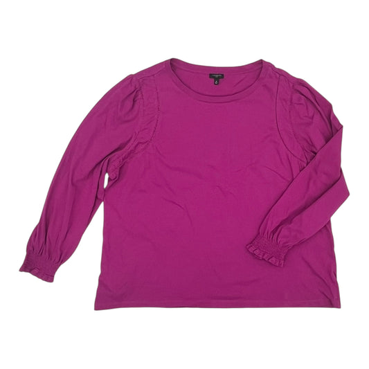 Top Ls By Talbots In Pink, Size:2X