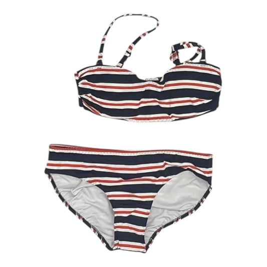 Swimsuit 2Pc By Lands End In Blue & Red & White, Size:Xs