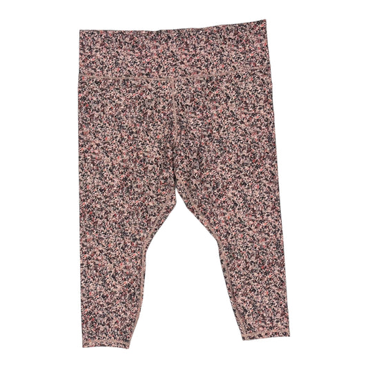 Athletic Leggings By Athleta In Pink, Size:3X