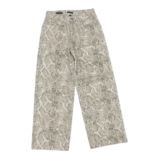 Jeans Wide Leg By Wild Fable In Snakeskin Print, Size:2