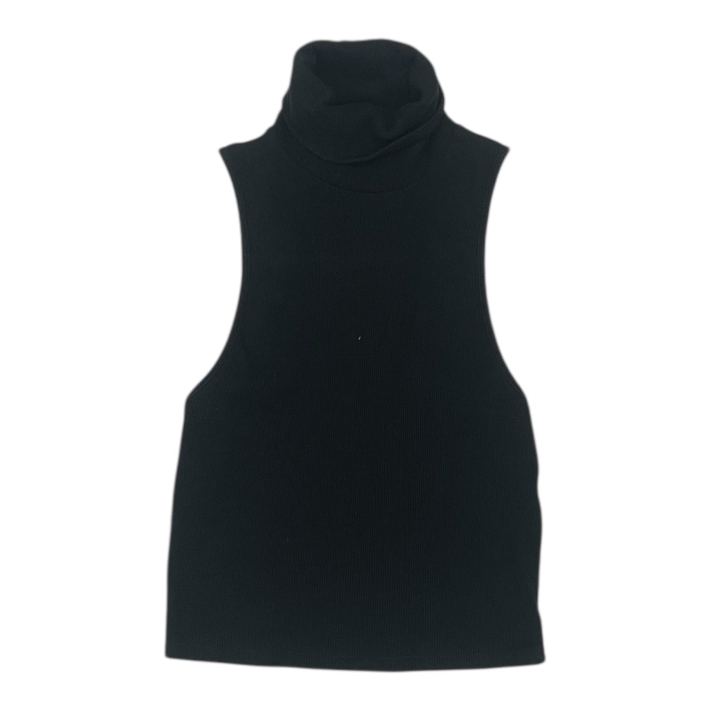 Top Sleeveless By Zara In Black, Size:L