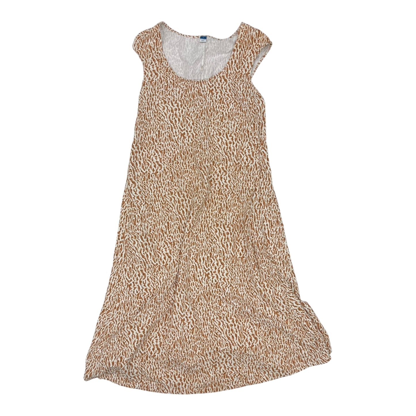 Mat Dress By Old Navy In Cream & Tan, Size:M