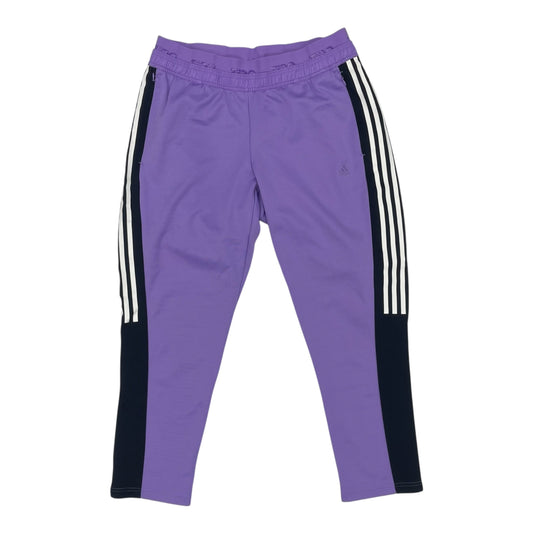Athletic Pants By Adidas In Purple, Size:1X
