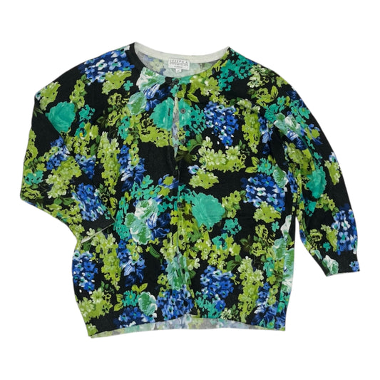 Cardigan By Joseph A. In Black, Size:1X