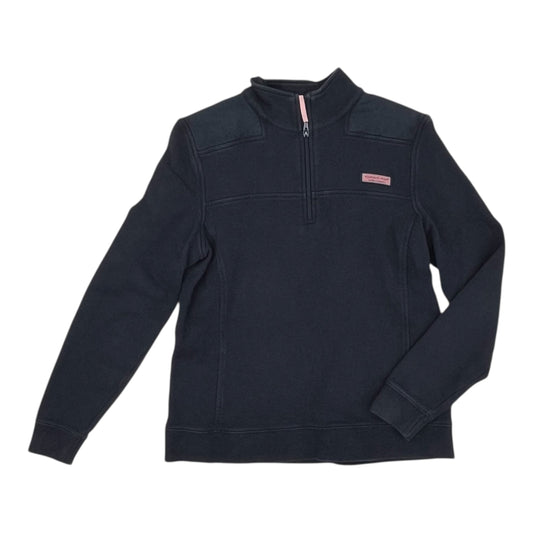 Sweatshirt Collar By Vineyard Vines In Navy, Size:M