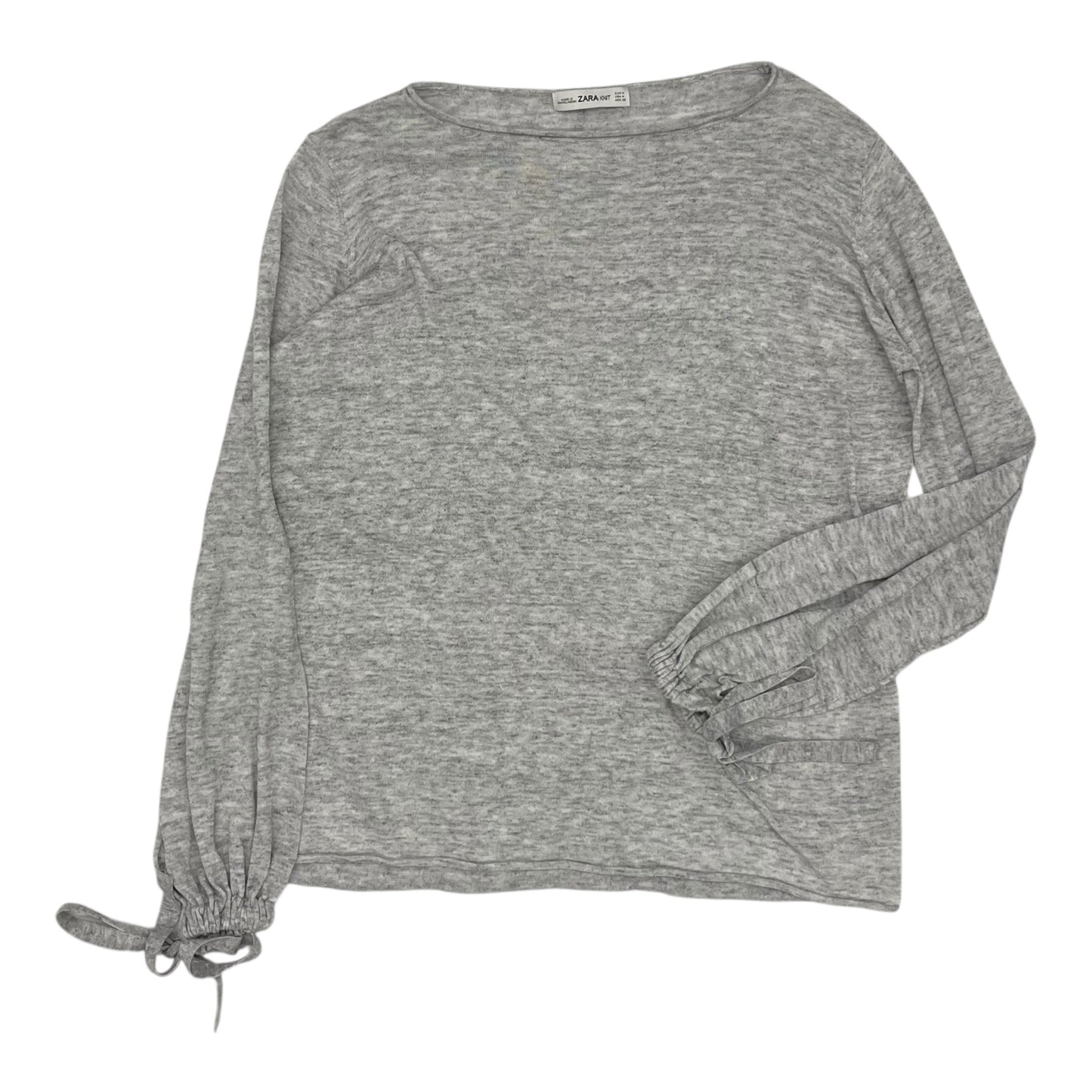 Top Ls By Zara In Grey, Size:M